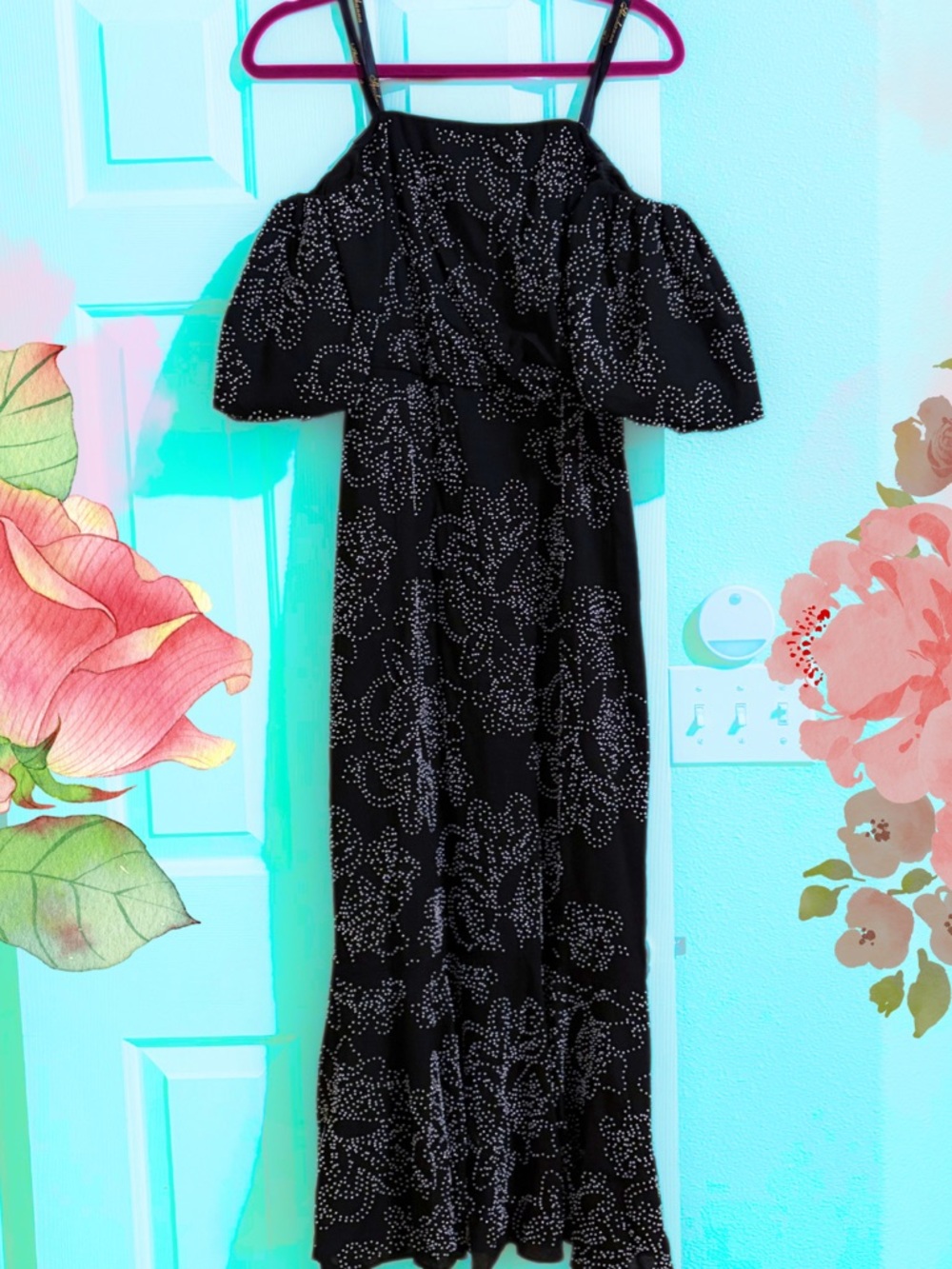 Shoshanna Midnight Brigitte Black Dress